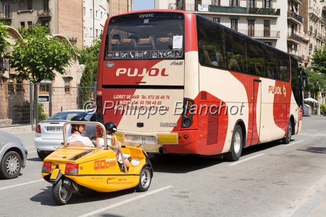 espagne catalogne 37.JPG - Voiture électrique "Gocar" à BarceloneCatalogne, Espagne